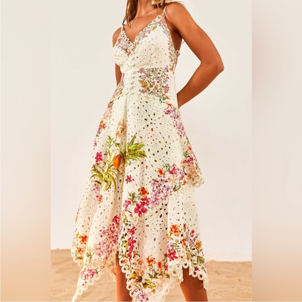 Farm Rio Delicate Forest Scarves Midi Dres
EUC size Small - Picture 2 of 10